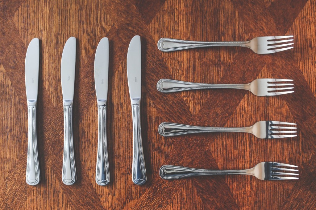 Sure, you can buy silverware anytime, but bringing your old ones sure do save money.